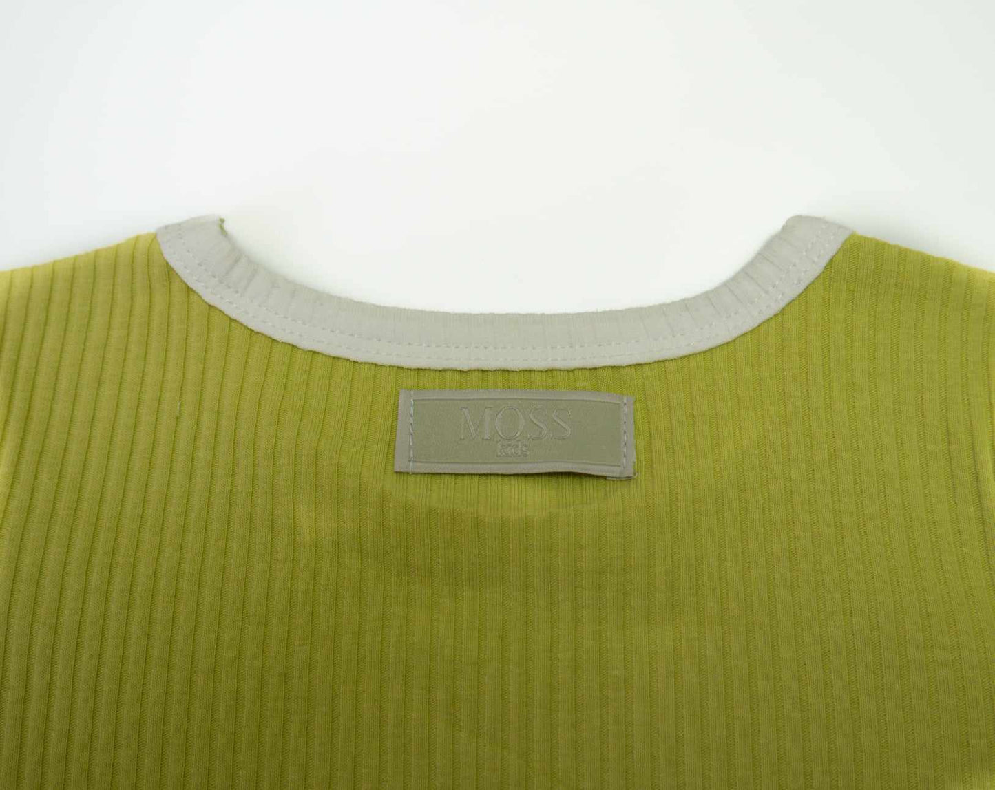 Playroom Ribbed Tee-Short Set (Sour Apple)