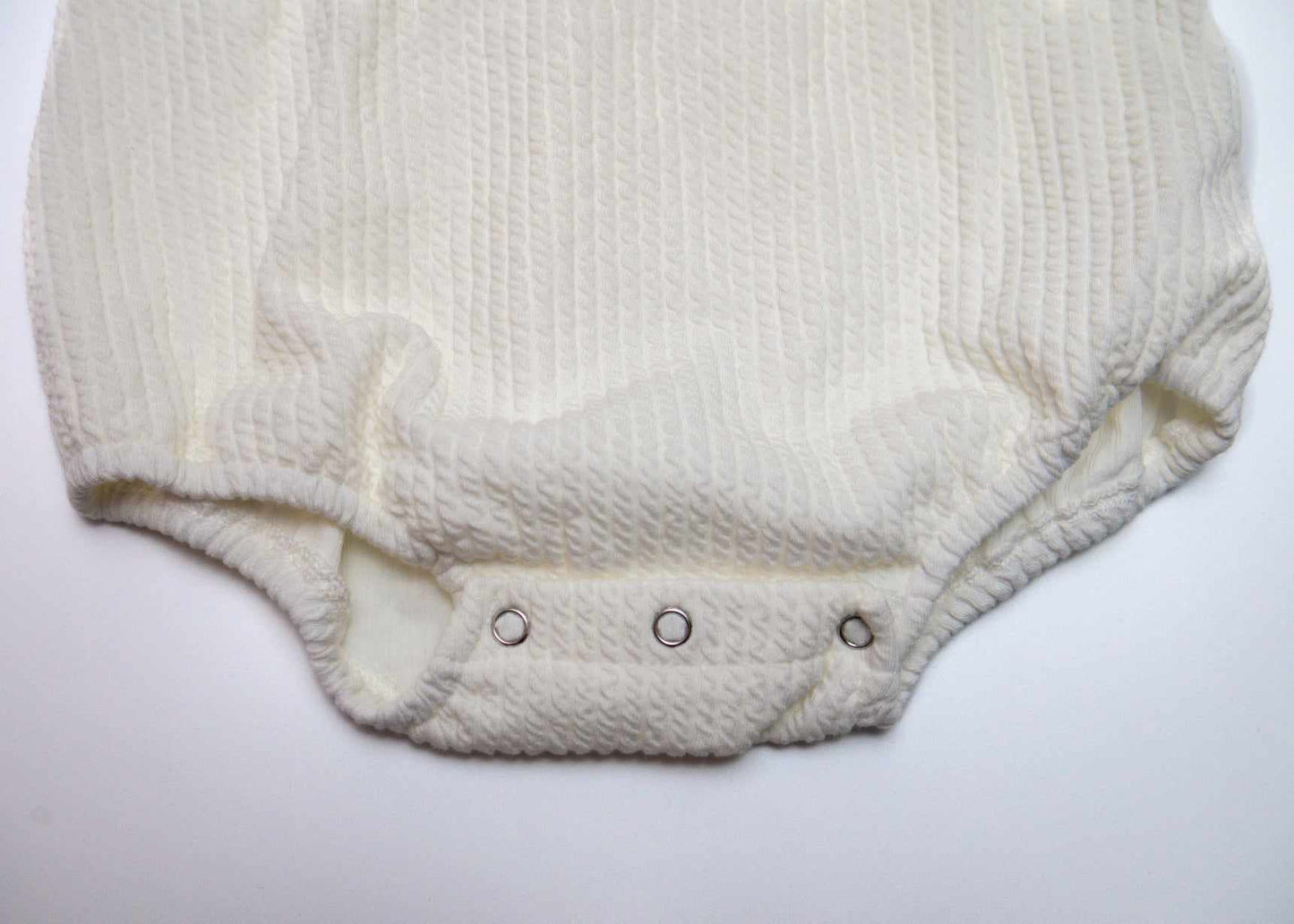 Cuddle Romper (Off White)